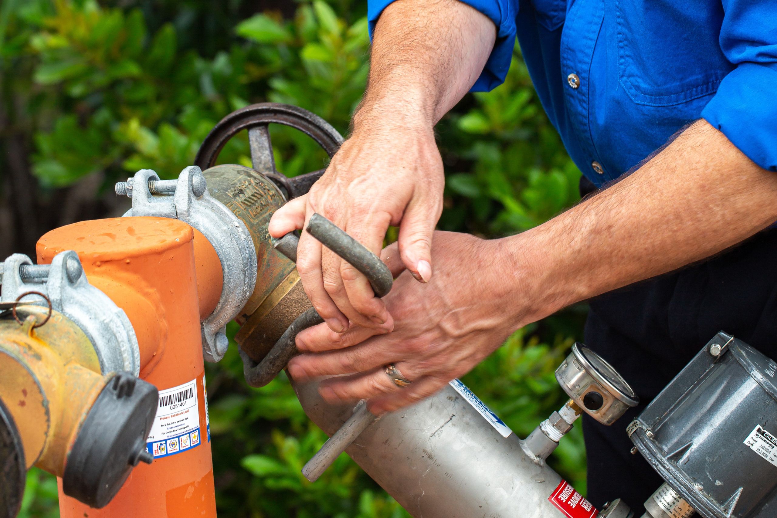fire pump servicing